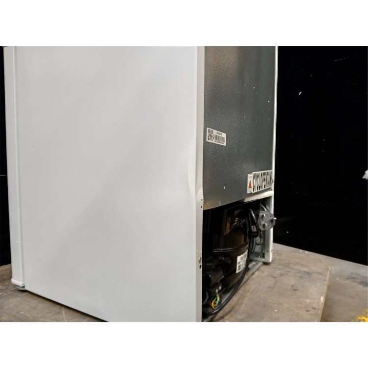 GRADE A2 - electriQ 80 Litre Under Counter Freestanding Fridge Freezer - White