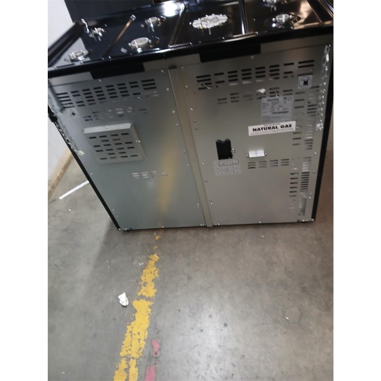 GRADE A2 - electriQ 100cm Dual Fuel Range Cooker - Stainless Steel