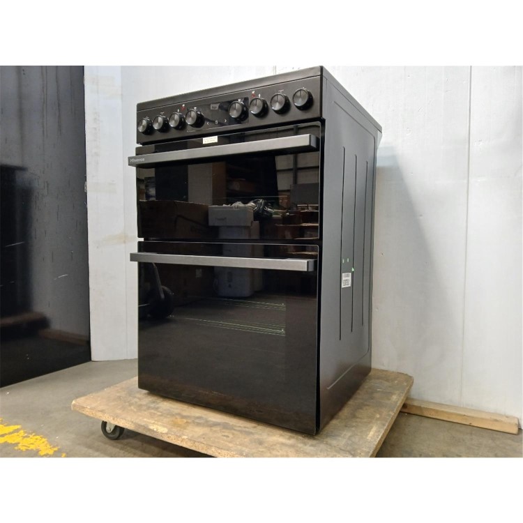 GRADE A2 - Hisense 60cm Electric Cooker - Black