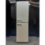 GRADE A2 - electriQ 246 Litre 50/50 Retro Freestanding Fridge Freezer - Cream