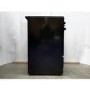 GRADE A2 - electriQ 60cm Single Oven Cooker with Ceramic Hob - Black