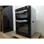 GRADE A2 - electriQ Built-In Electric Double Oven - Black
