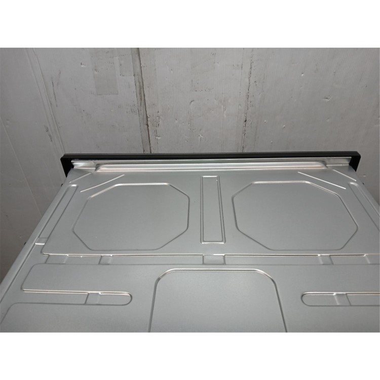GRADE A2 - electriQ Built-In Electric Double Oven - Black