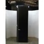 GRADE A2 - Hisense 256 Litre 50/50 Freestading Fridge Freezer - Black 