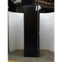 GRADE A2 - Hisense 256 Litre 50/50 Freestading Fridge Freezer - Black 