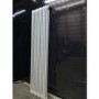 GRADE A3 - Reggio White Vertical Double Column Traditional Radiator 1800x470mm 4399 BTU - Cast Iron Style