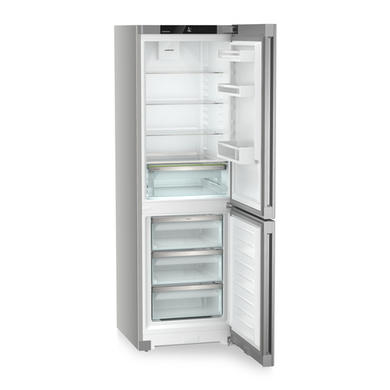 Refurbished Liebherr 330 Litre 60/40 Freestanding Fridge Freezer With Easy Fresh - Silver
