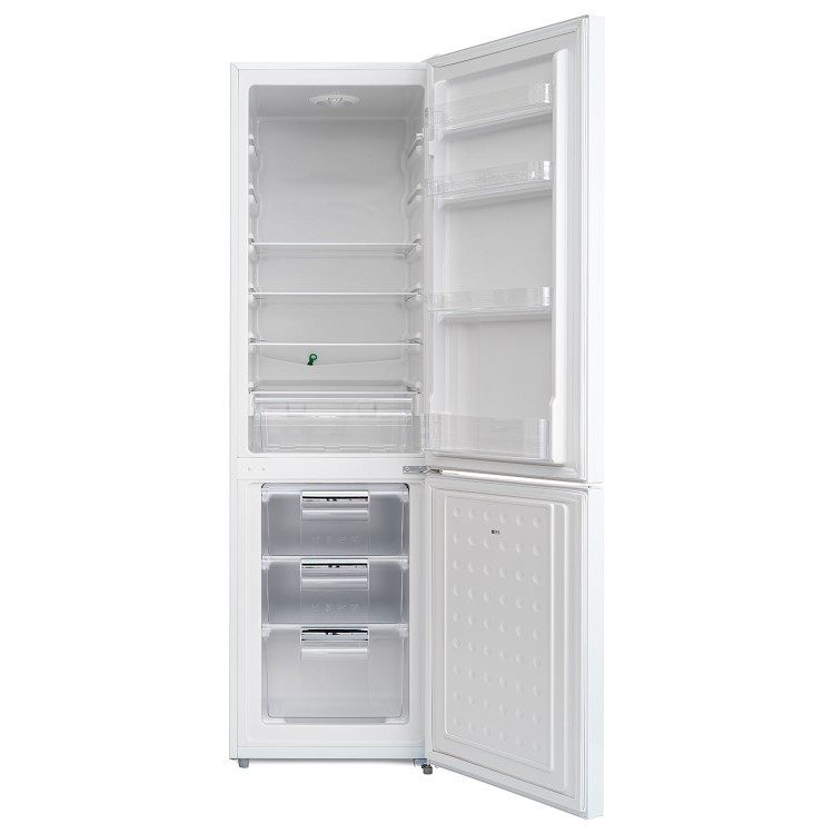 electriQ 250 Litre 70/30 Freestanding Fridge Freezer – White