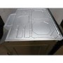 GRADE A2 - electriQ Built-In Electric Double Oven - Black