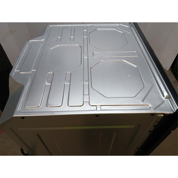 GRADE A2 - electriQ Built-In Electric Double Oven - Black