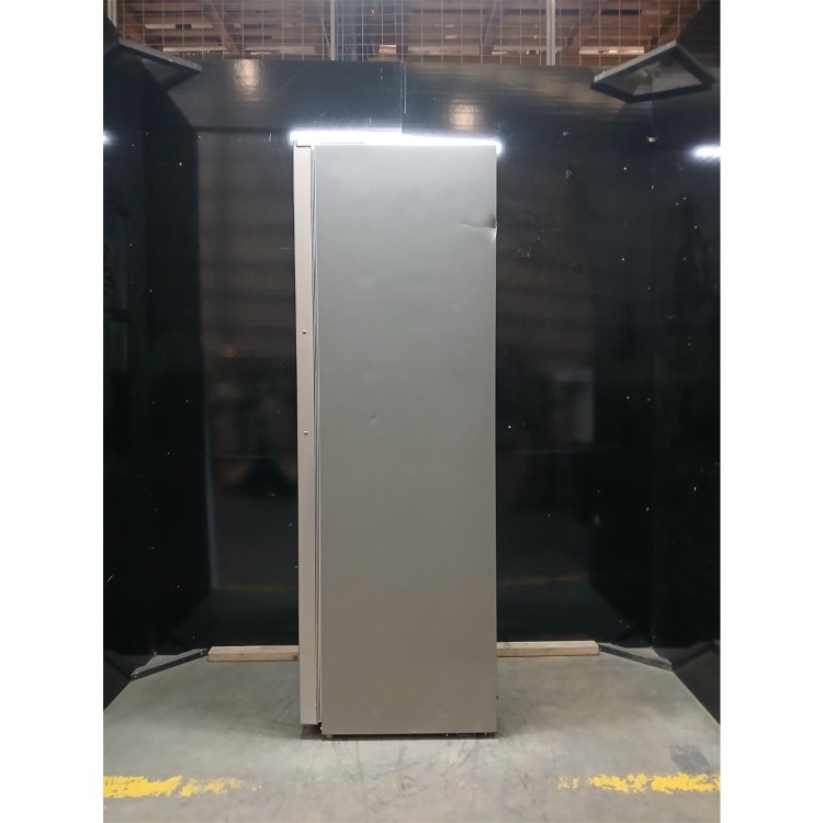 GRADE A2 - electriQ 272 Litre Frost Free Freestanding Upright Freezer - Inox