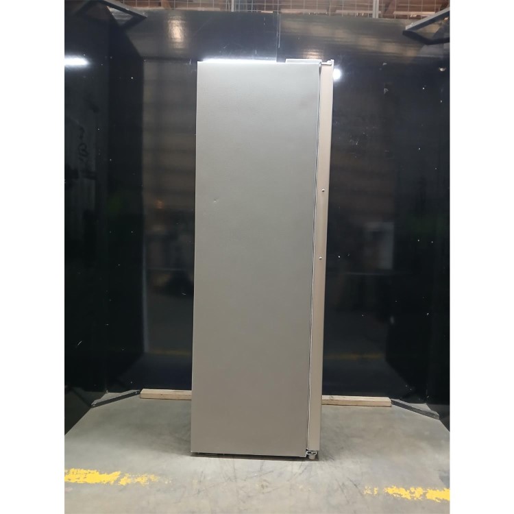 GRADE A2 - electriQ 272 Litre Frost Free Freestanding Upright Freezer - Inox