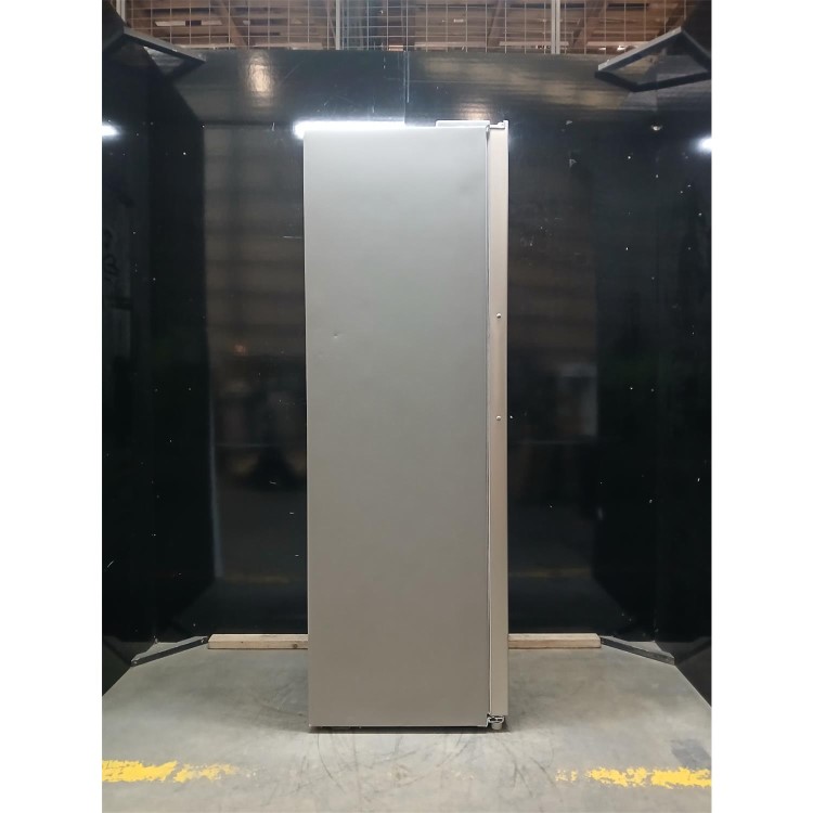 GRADE A2 - electriQ 272 Litre Frost Free Freestanding Upright Freezer - Inox