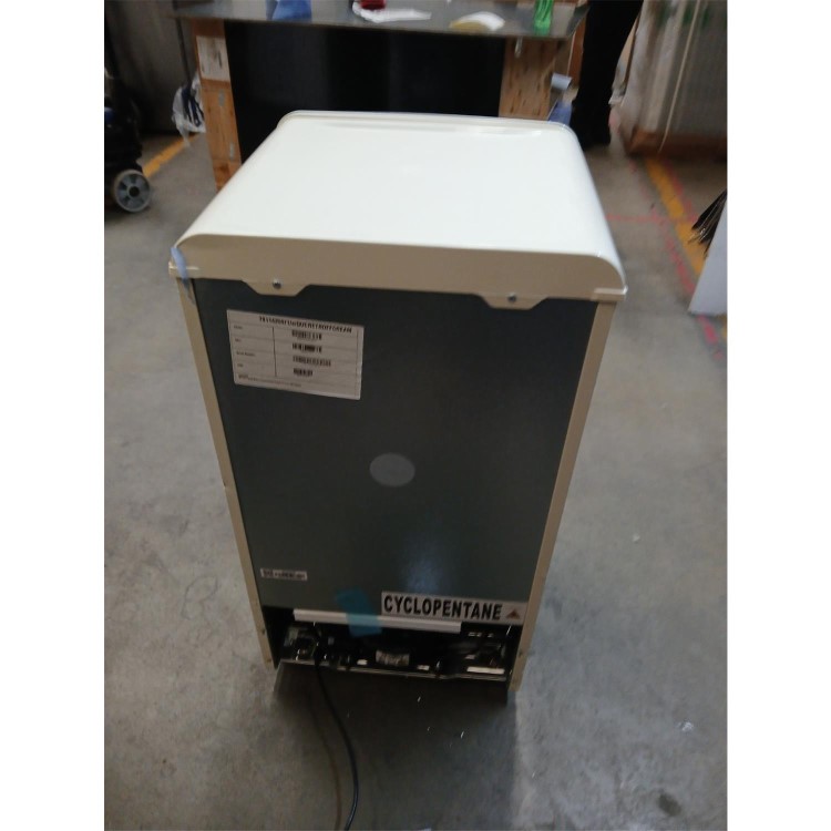 GRADE A2 - electriQ 80 Litre 70/30 Retro Freestanding Fridge Freezer – Cream