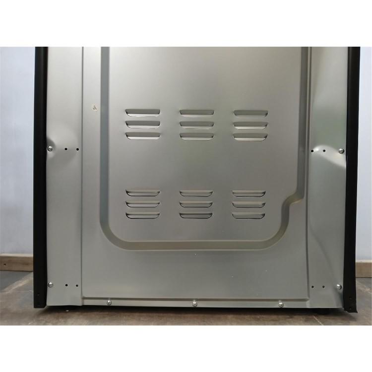 GRADE A2 - Tesla Series 3 60cm Dual Fuel Cooker - Stainless Steel