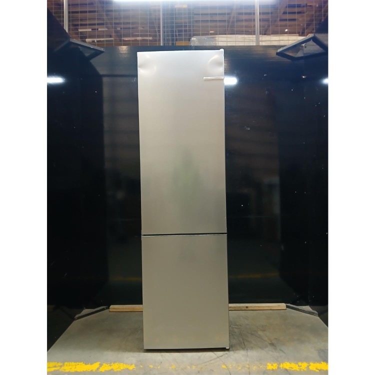 Refurbished Bosch KGN392LAGG Series 4 363 Litre 70/30 Freestanding Fridge Freezer - Stainless Steel
