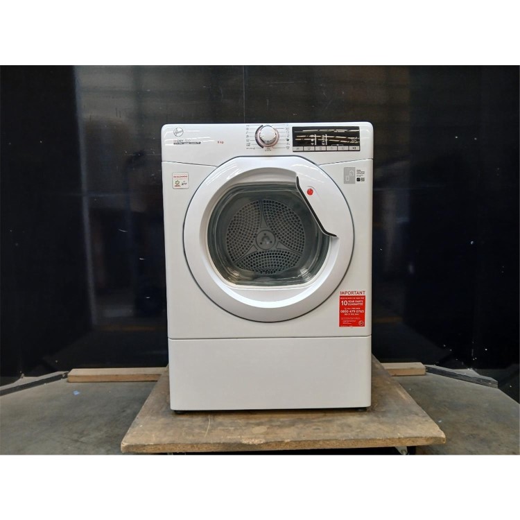 GRADE A2 - Hoover H-Dry 300 9kg Vented Tumble Dryer - White