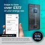 GRADE A2 - Samsung 495 Litre Side-By-Side American Fridge Freezer - Black