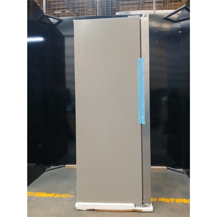 GRADE A2 - Tesla 582 Litres Side-By-Side American Fridge Freezer - Inox