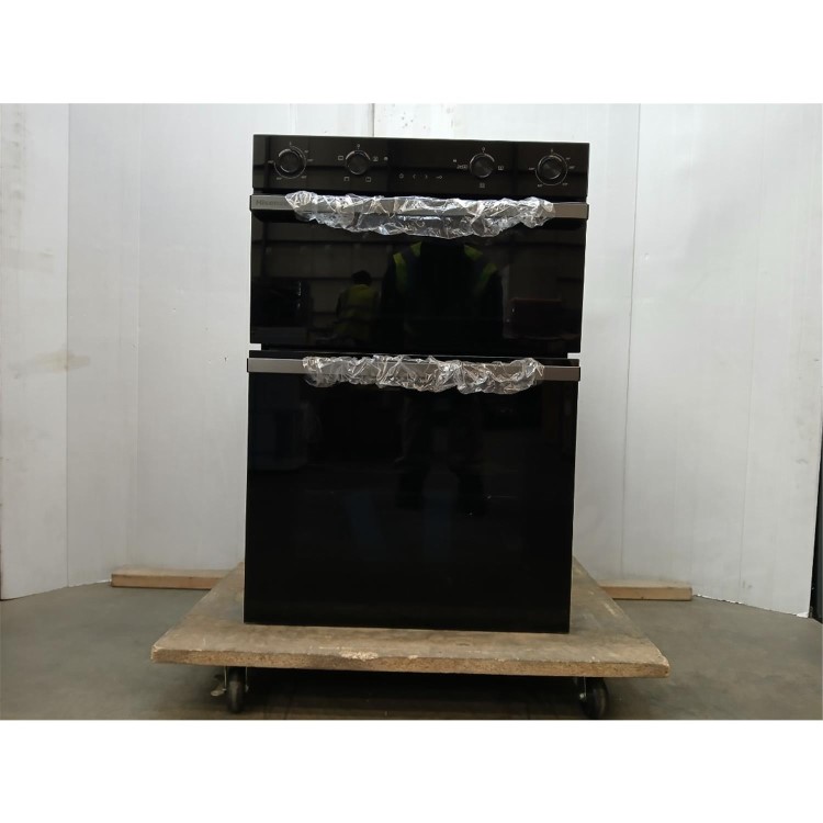 GRADE A2 - Hisense Hi6 BID914221ADBG Built-In Electric Double Oven - Black  