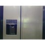 GRADE A2 - electriQ 513 Litre Side-by-Side American Fridge Freezer – Stainless Steel