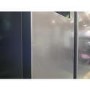 GRADE A2 - electriQ 513 Litre Side-by-Side American Fridge Freezer – Stainless Steel