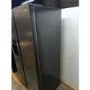 GRADE A2 - electriQ 513 Litre Side-by-Side American Fridge Freezer – Stainless Steel