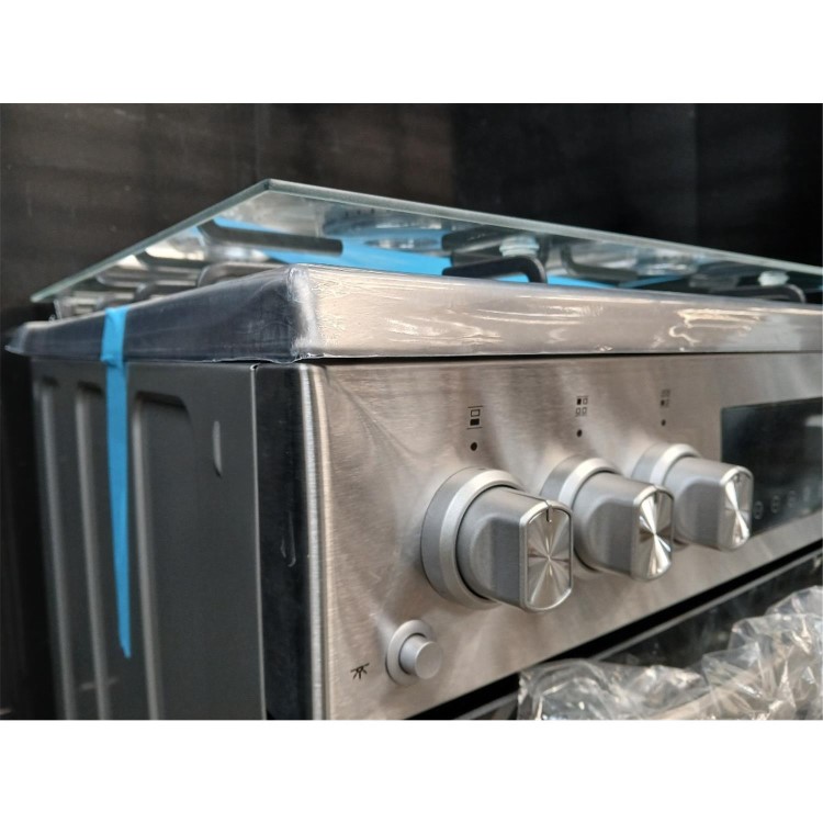GRADE A2 - Hotpoint 60cm Gas Cooker - Stainless steel