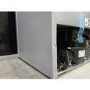 GRADE A2 - electriQ 80 Litre Under Counter Freestanding Fridge Freezer - Silver