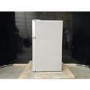 GRADE A2 - electriQ 80 Litre Under Counter Freestanding Fridge Freezer - Silver