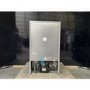 GRADE A2 - electriQ 80 Litre Under Counter Freestanding Fridge Freezer - Silver