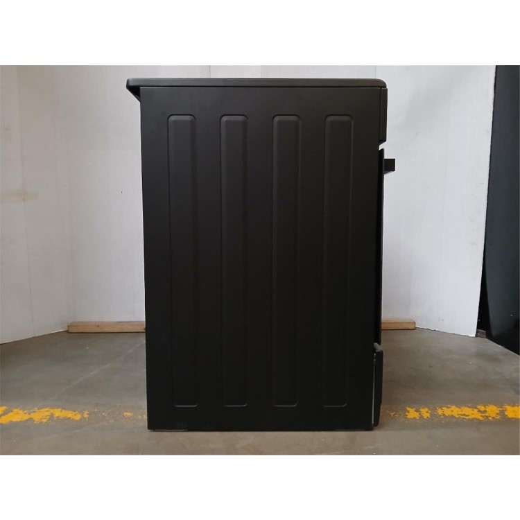 GRADE A2 - electriQ 90cm Single Cavity Range Cooker with Ceramic Hob - Black