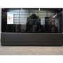 GRADE A2 - electriQ 90cm Single Cavity Range Cooker with Ceramic Hob - Black