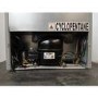 GRADE A2 - electriQ 80 Litre Under Counter Freestanding Fridge Freezer - Silver