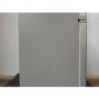 GRADE A2 - electriQ 80 Litre Under Counter Freestanding Fridge Freezer - Silver