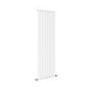 GRADE A3 - Riace White Vertical Flat Designer Radiator 1600x544mm Single Panel 3256 BTU