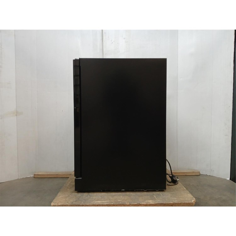 GRADE A2 - electriQ Dual Zone Wine and Drinks Cooler - Black Glass