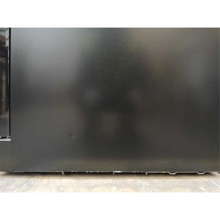 GRADE A2 - electriQ Dual Zone Wine and Drinks Cooler - Black Glass