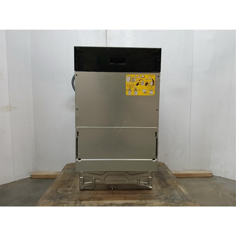 GRADE A2 - Electrolux 300 AirDry Integrated Slimline Dishwasher - Black control panel