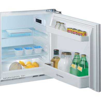 GRADE A2 - Indesit 144 Litre Integrated Under Counter Larder Fridge