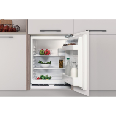 GRADE A2 - Indesit 144 Litre Integrated Under Counter Larder Fridge