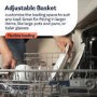 Refurbished Hotpoint Extra Freestanding Dishwasher - ActiveDry Black