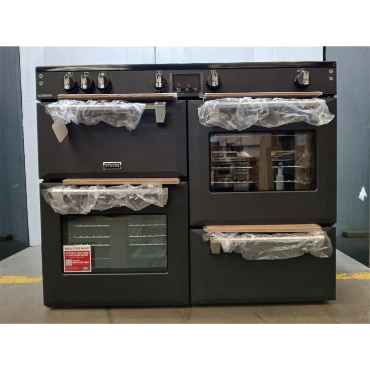 GRADE A2 - Stoves Richmond 110cm Electric Induction Range Cooker - Anthracite