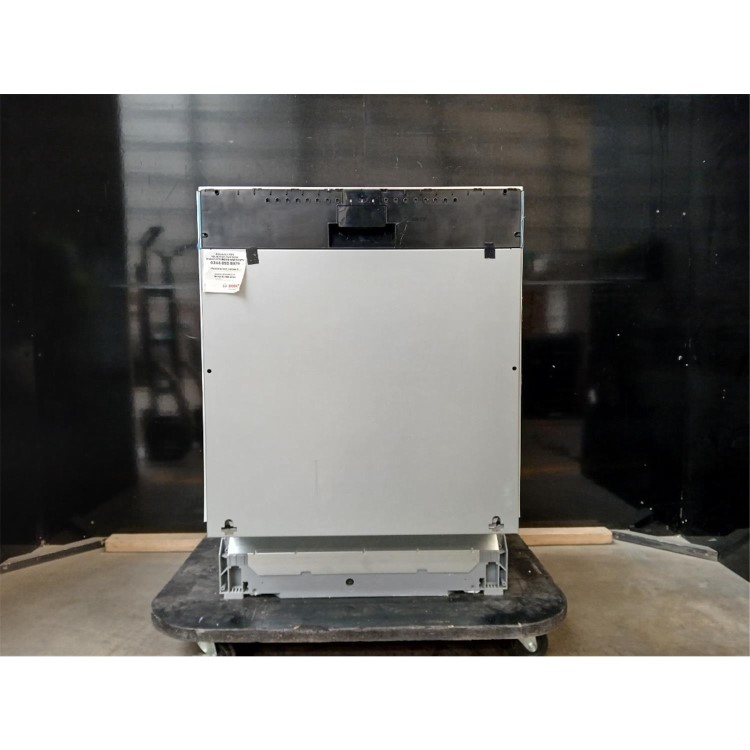 Refurbished Bosch SMV4HTX00G Series 4 Integrated Dishwasher - Smart Wi-Fi D-Rated Silver control panel