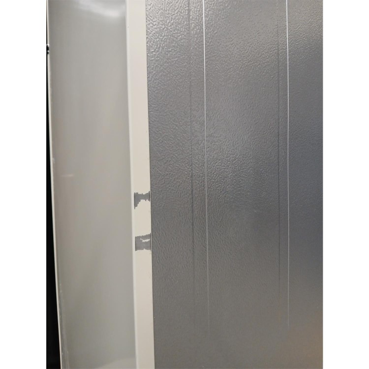 GRADE A2 - electriQ 246 Litre 50/50 Retro Freestanding Fridge Freezer - Cream