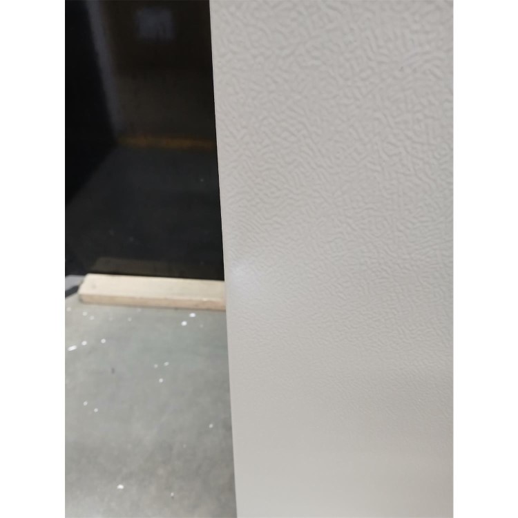 Refurbished electriQ 80 Litre Under Counter Freestanding Fridge Freezer - Silver