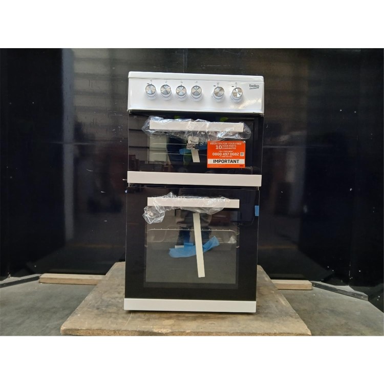 GRADE A2 - Beko 50cm Electric Cooker - White