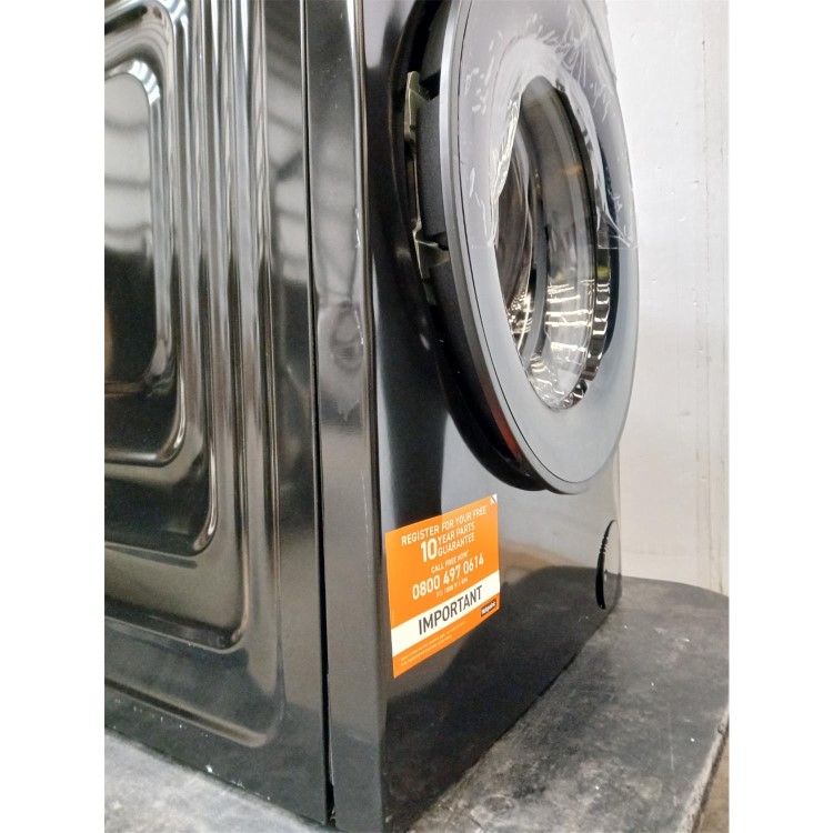 GRADE A2 - Hotpoint AntiStain 10kg 1400rpm Washing Machine - Black