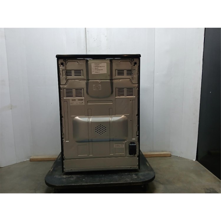 Refurbished electriQ 60cm Double Oven Electric Cooker - Cream