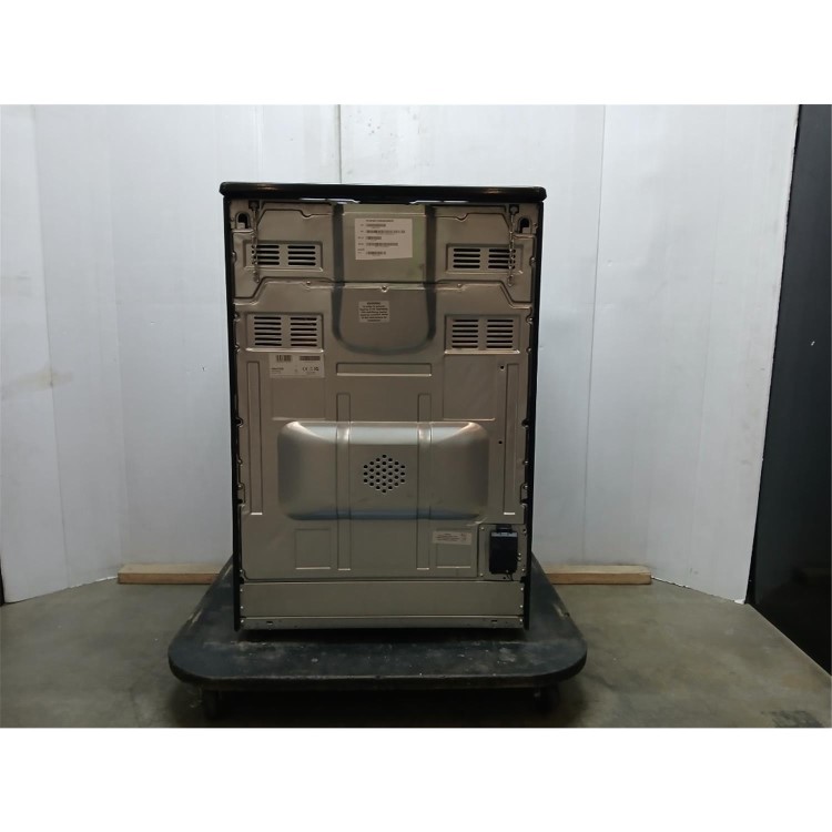 Refurbished electriQ 60cm Double Oven Electric Cooker - Cream
